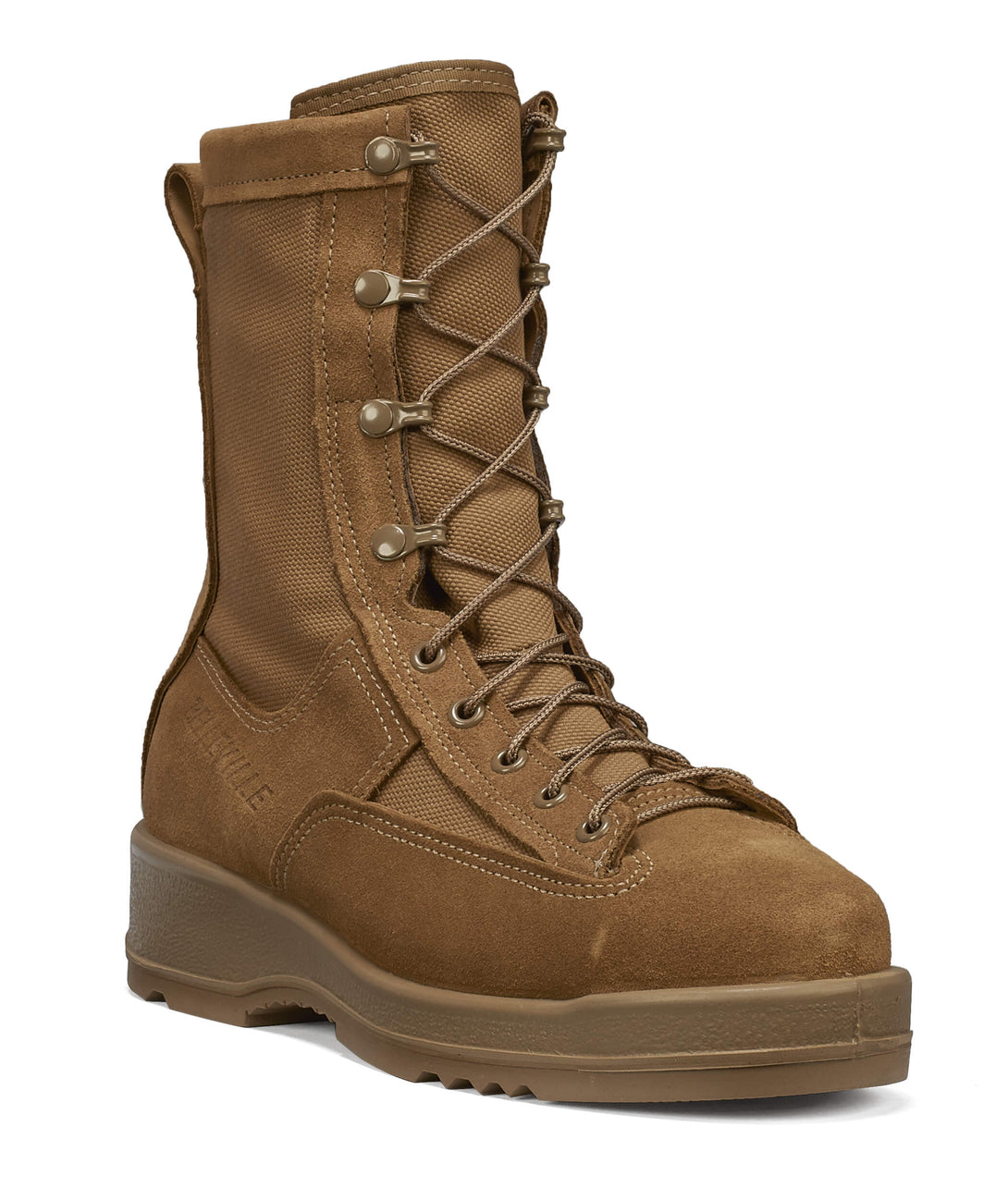 Belleville 330 COY ST coyote hot weather steel toe flight boot.