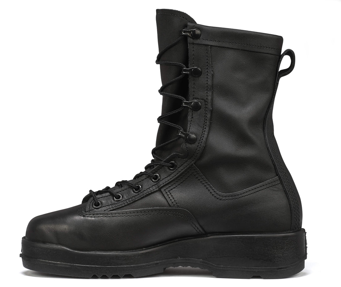 Belleville 800ST waterproof Gore-Tex steel toe flight & flight deck boot instep.