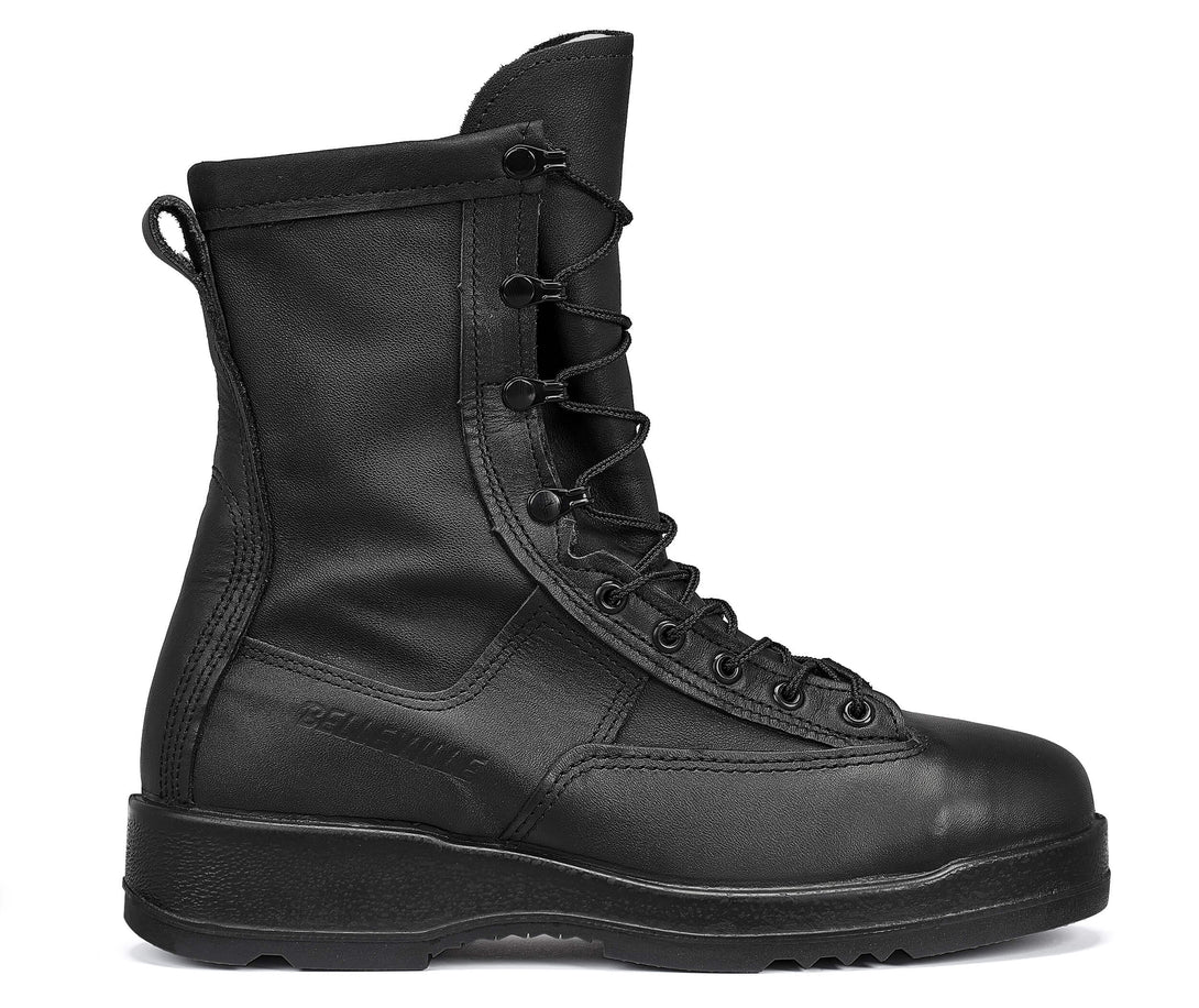 Belleville 880ST waterproof steel toe 200g insulated all leather boot profile.