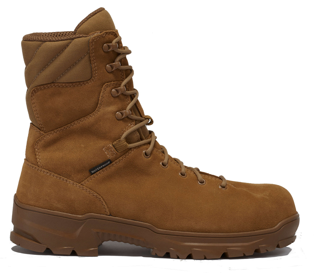 Belleville BV555INSCT SQUALL waterproof insulated composite toe coyote boot profile.