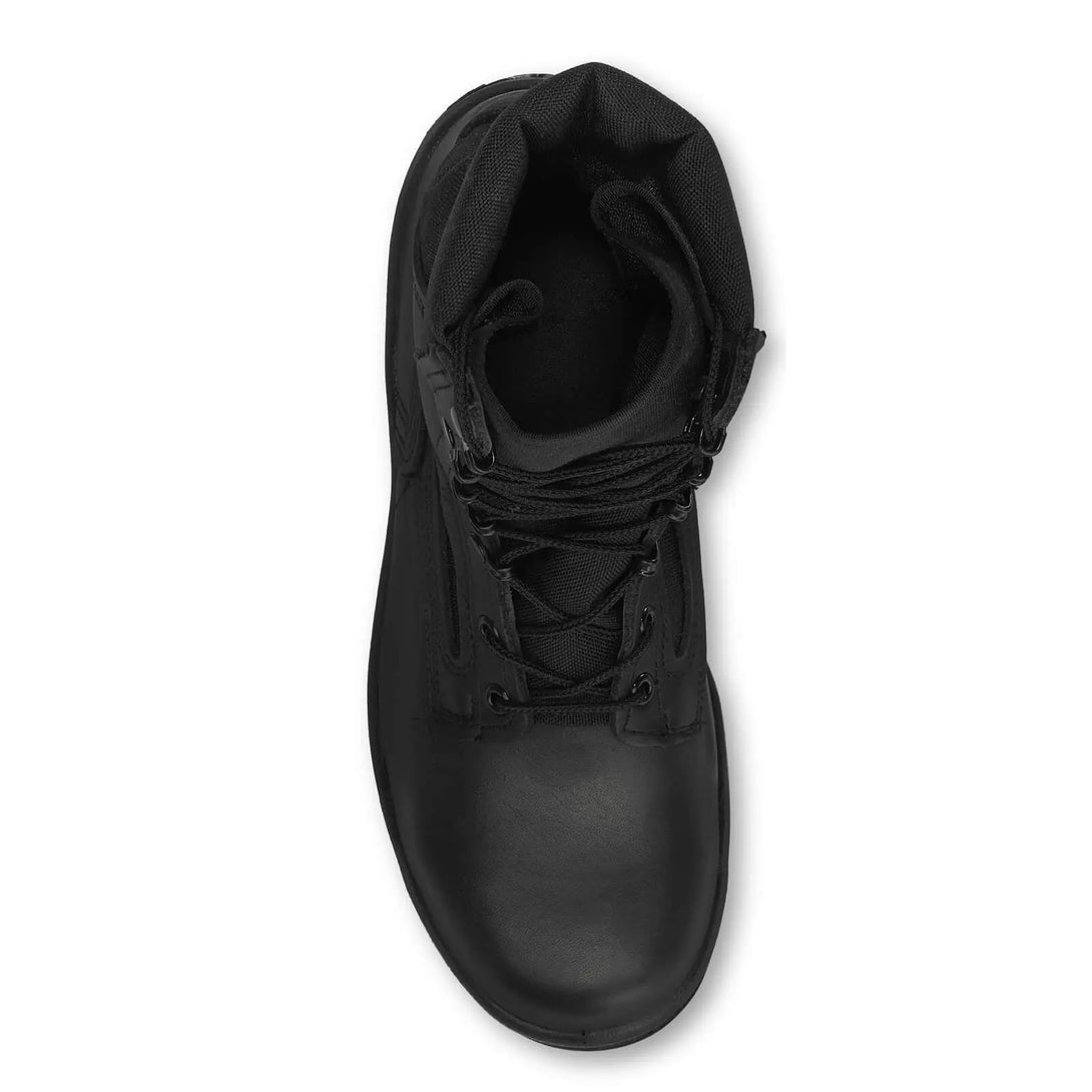 Top-down view of Belleville 300 TROP ST Boot showing spacious toe box and breathable interior lining.