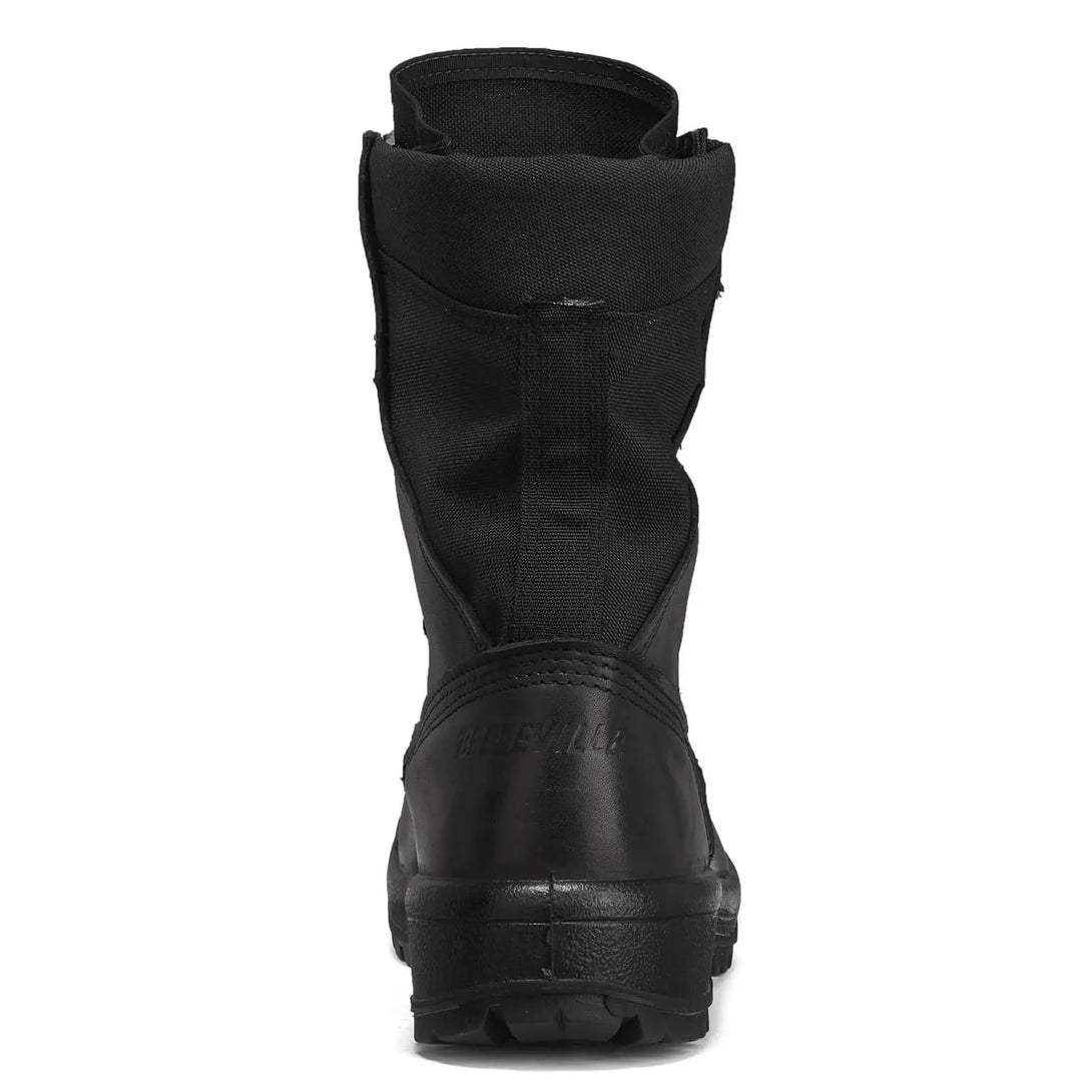 Belleville 300 TROP ST Steel Toe Boot – Rear view illustrating padded collar and heel support for comfort during extended wear.