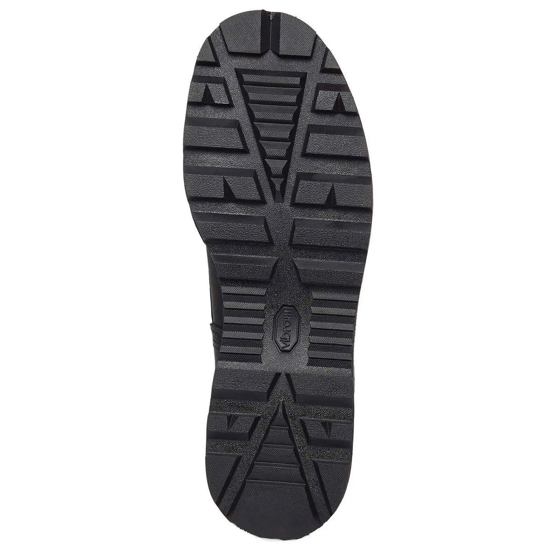 Belleville 330 ST Boot outsole featuring 100% rubber VIBRAM Chevron design for superior traction on varied terrains.
