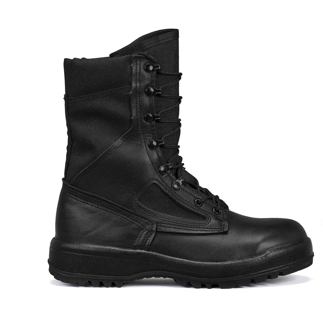 Belleville 390 TROP Black Hot Weather Combat Boot - outstep profile.