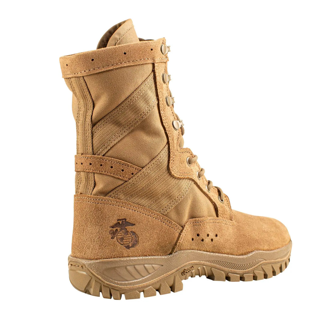 Belleville 520 MOTO USMC Ultralight assault boot - instep profile angled back.