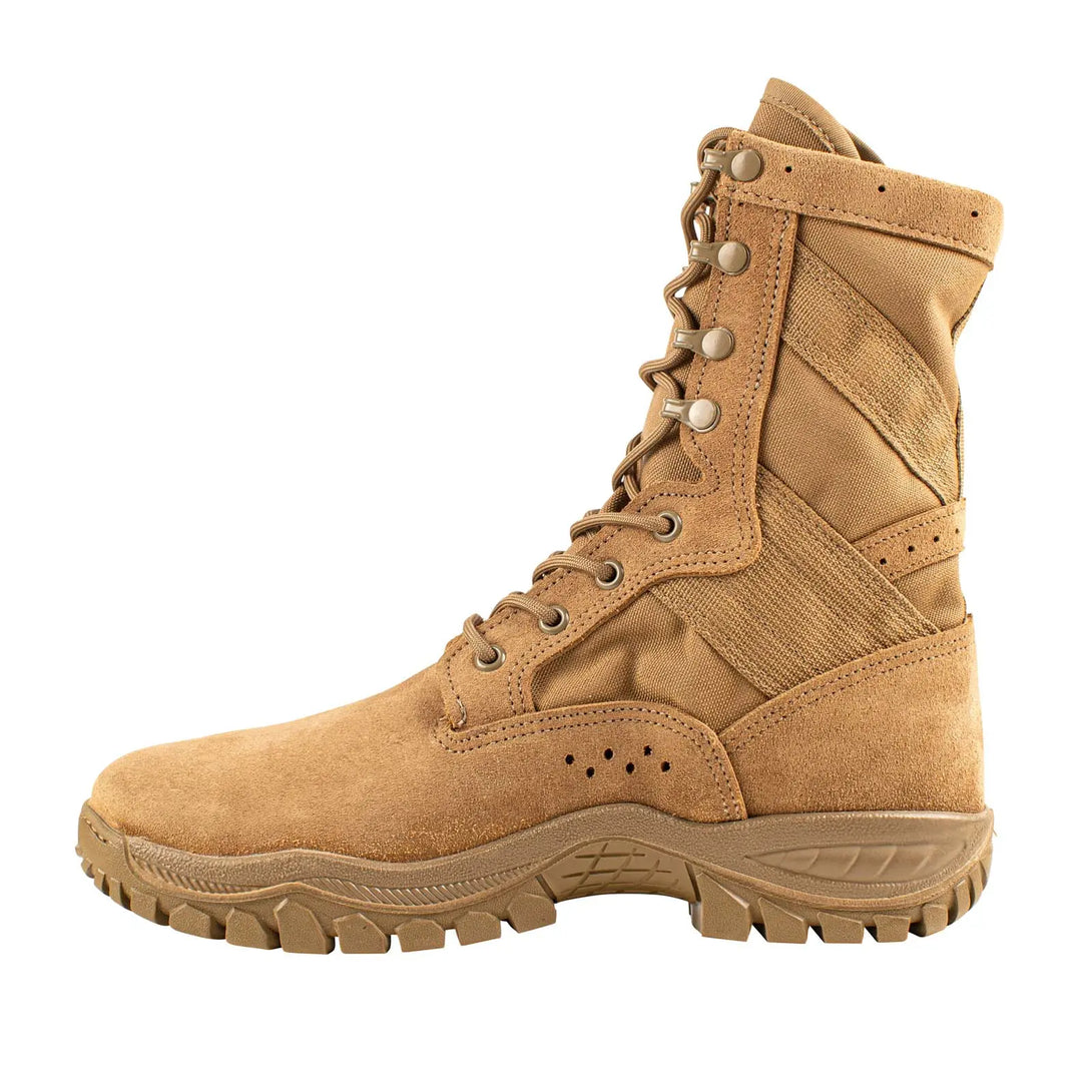 Belleville 520 MOTO USMC Ultralight assault boot - instep profile angled.