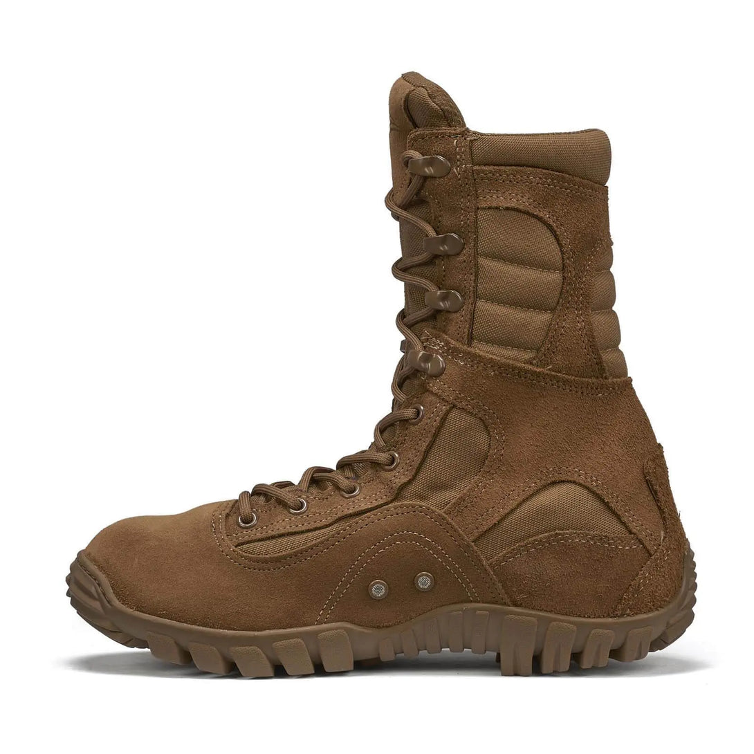 Belleville 533 ST Sabre Hot Weather Hybrid Steel Toe Assault Boot - instep profile.