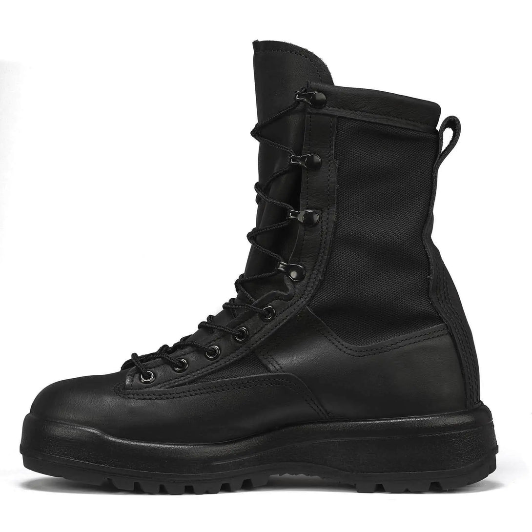 Belleville 700 waterproof Gore-Tex flight & duty boot - instep profile.