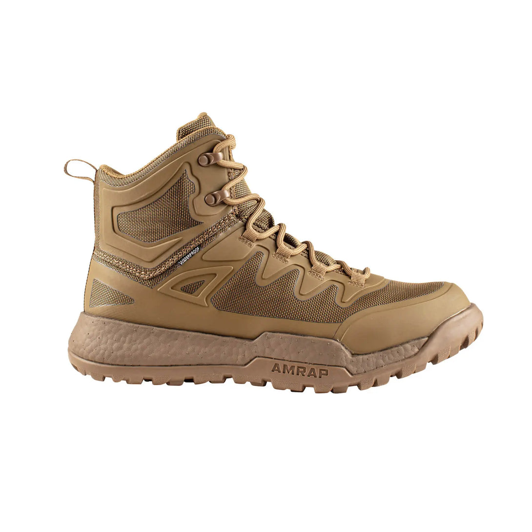 Belleville BV570WPT coyote AMRAP vapor waterproof boot - outstep profile.