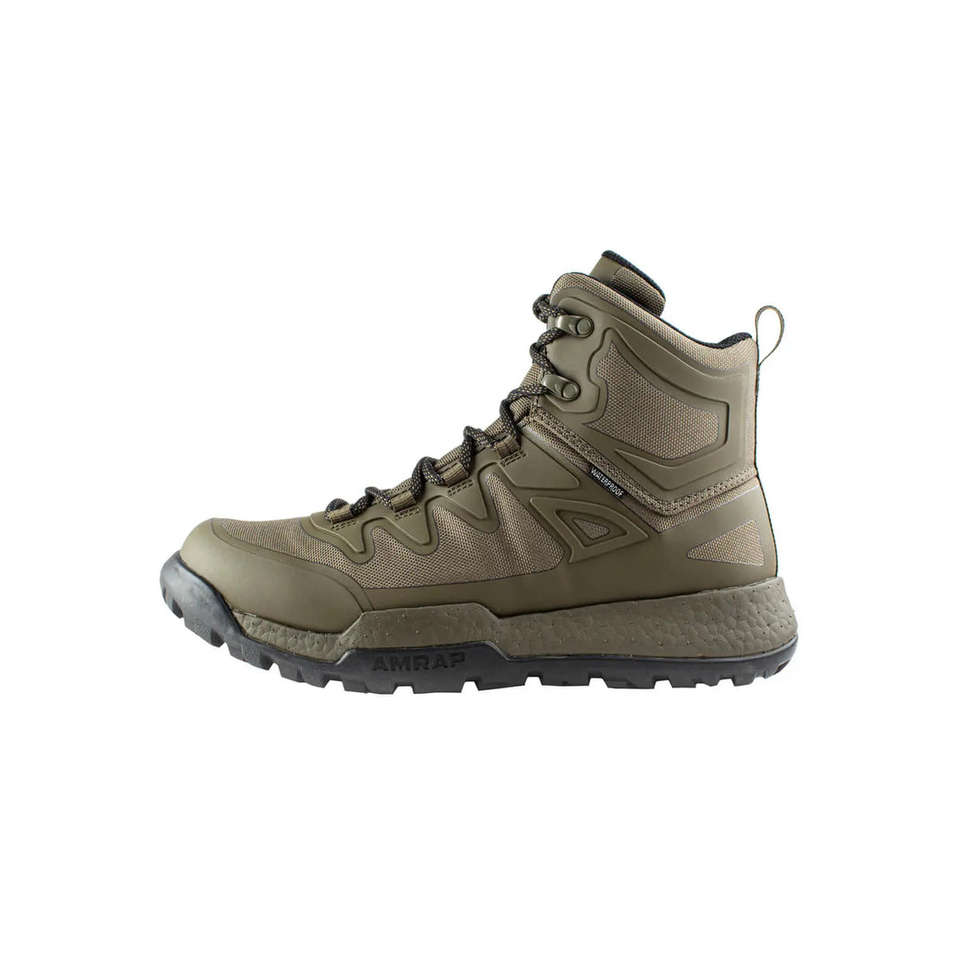 Belleville BV670WPT AMRAP ranger green vapor waterproof boot - outstep profile.