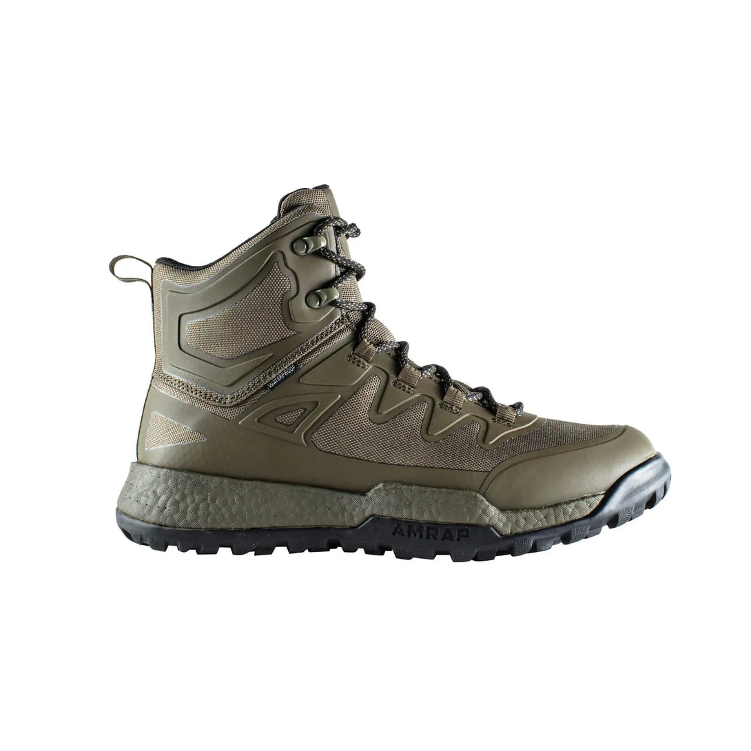 Belleville BV670WPT AMRAP ranger green vapor waterproof boot - outstep profile.