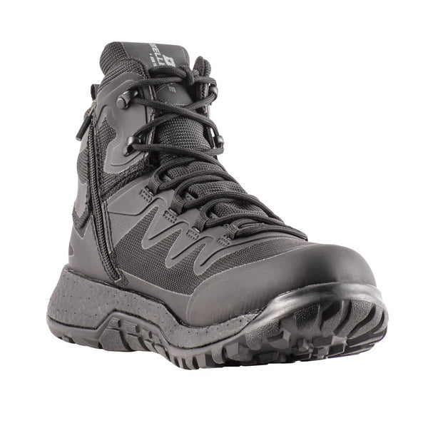 Belleville BV970ZWPT black AMRAP vapor waterproof boot - front profile.