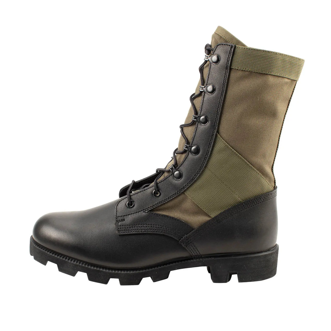 Belleville BV503PR canopy olive drab jungle boot - outstep profile.