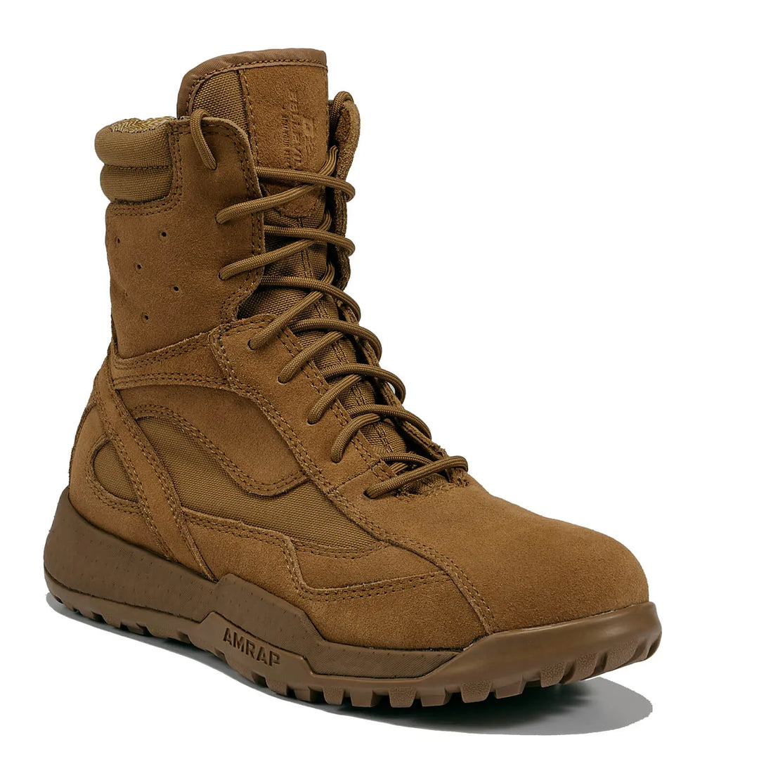 Belleville BV505 coyote AMRAP athletic field boot. - front profile.