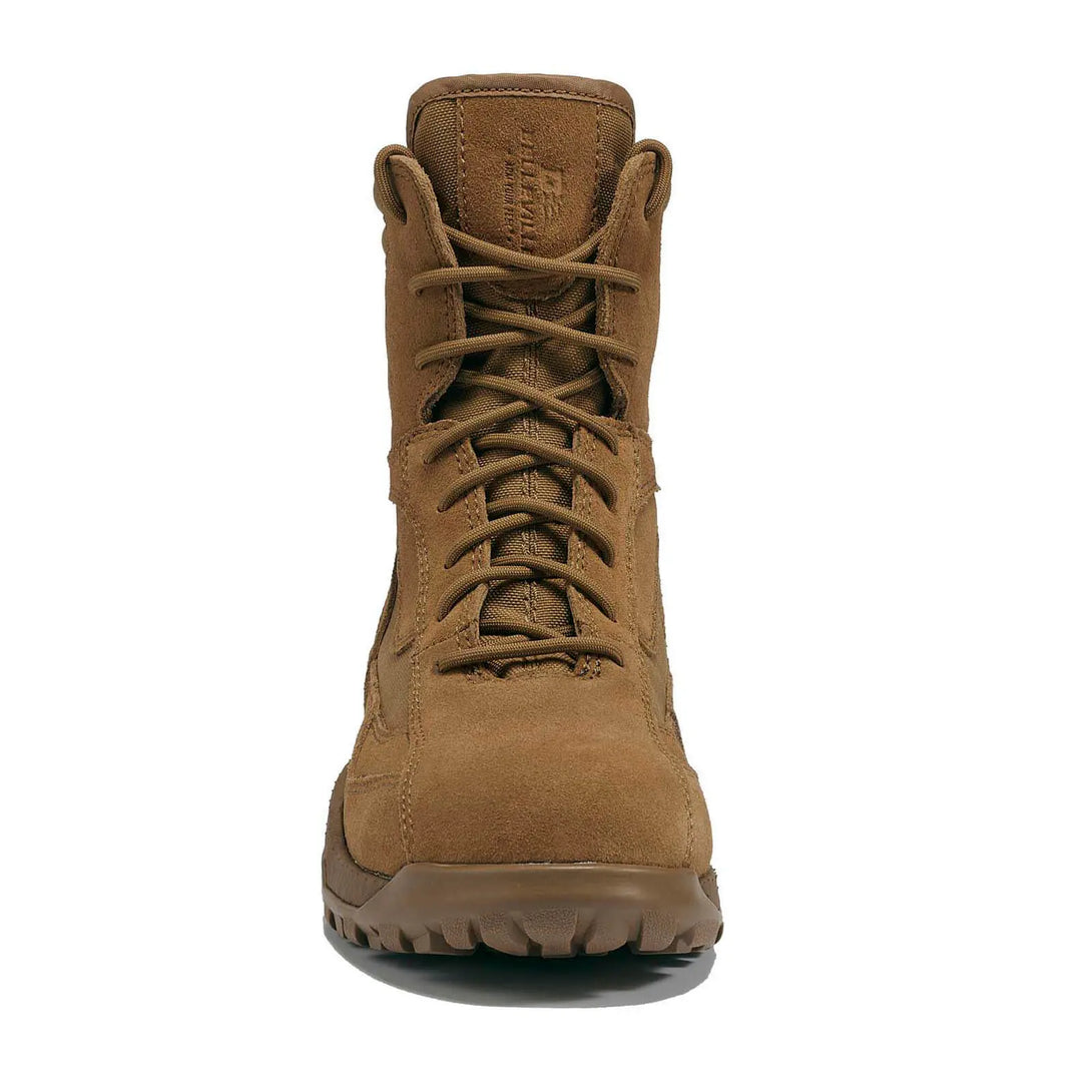 Belleville BV505 coyote AMRAP athletic field boot. - front.