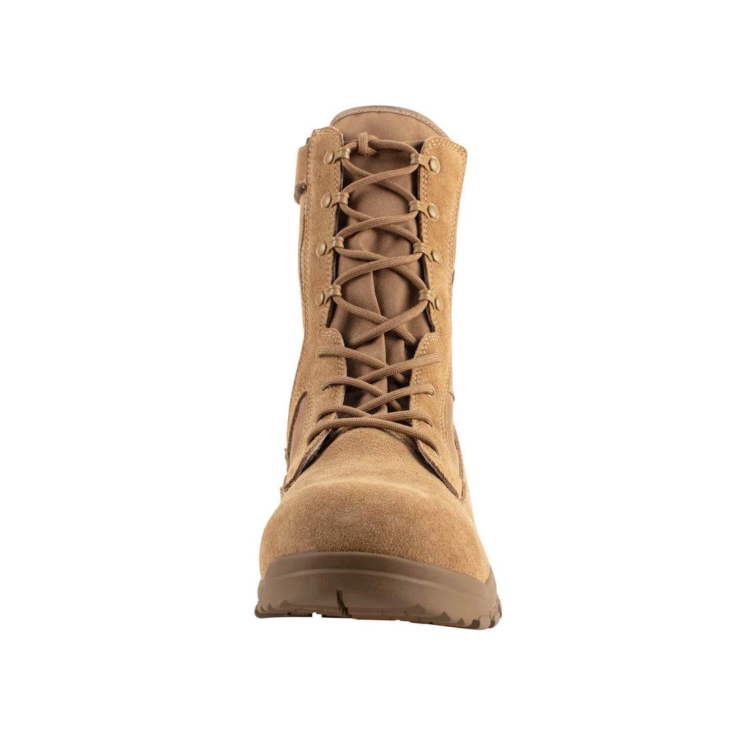 Belleville BV508Z CT Spear Point composite toe side-zip boot - front.