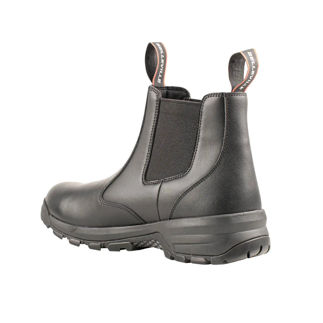 Belleville BV911CT Spear Point composite toe station boot - instep profile.