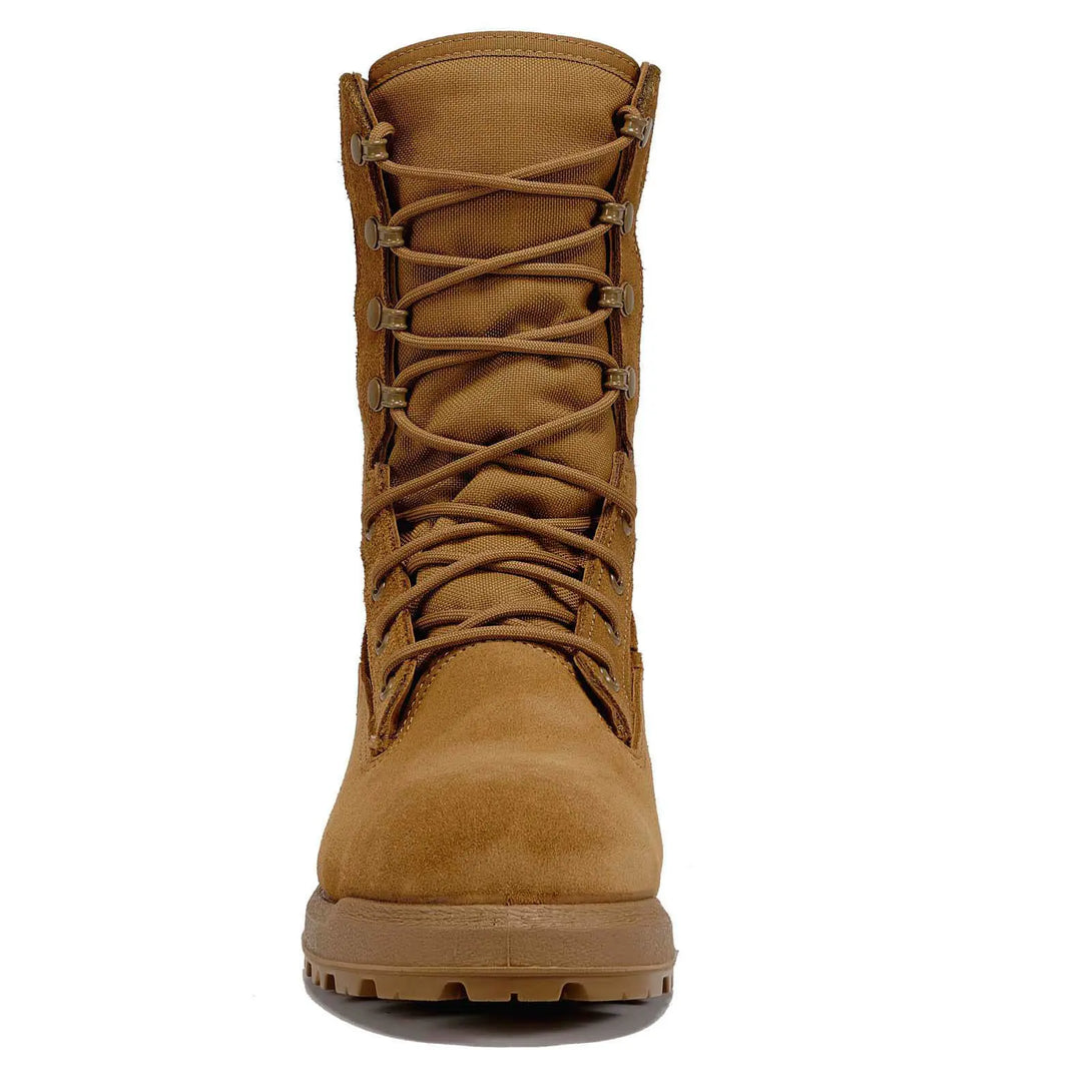 Belleville C290 ARMR LTE ultralight coyote combat and training boot - front.