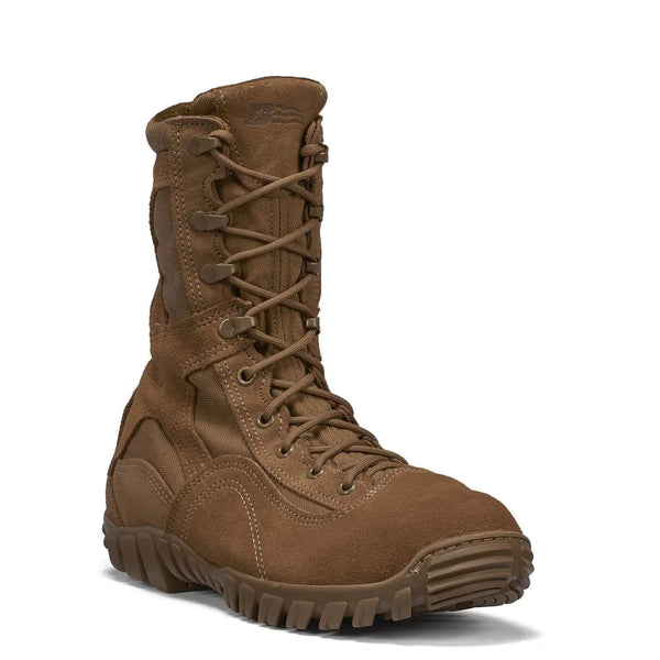 Belleville Sabre C333 coyote hot weather assault boot - front profile.