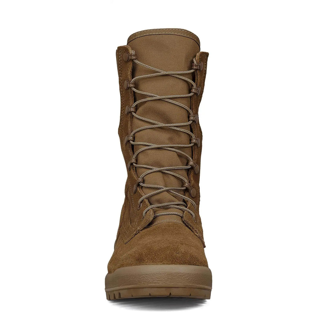 Belleville C390 coyote hot weather combat boot - front.