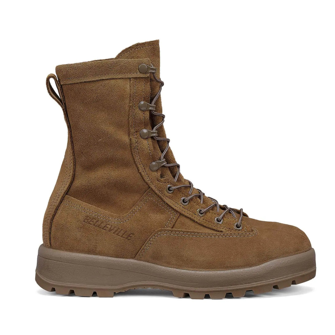 Belleville C775 coyote waterproof insulated boot - outstep profile.