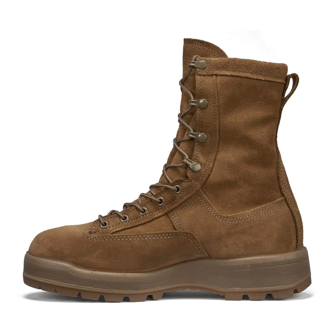 Belleville C775 coyote waterproof insulated boot - instep profile.