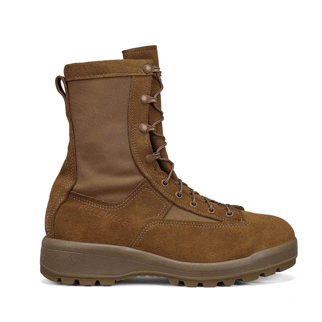 Belleville C795 coyote waterproof insulated outstep profile view.