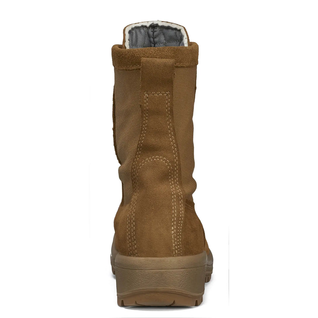 Belleville C795 coyote waterproof insulated back view.