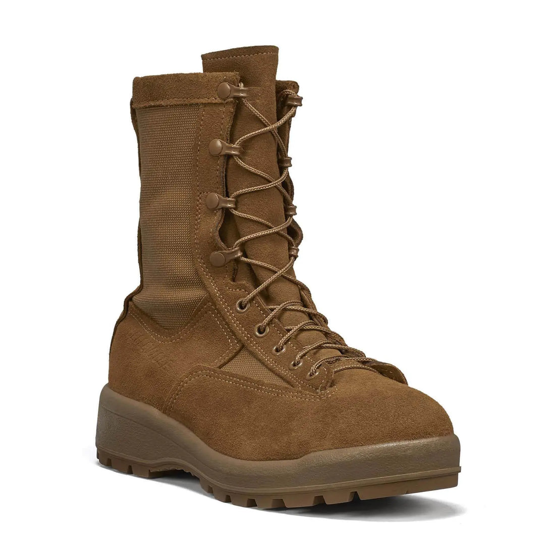 Belleville C795 coyote waterproof insulated front profile view.