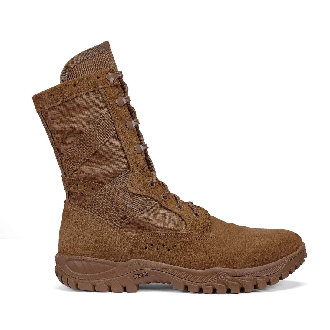 Belleville FC320 flyweight ultra light female assault boot, outstep profile view.