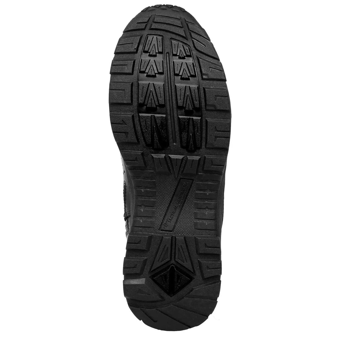 Belleville TR1040-LSZ 7" ultralight side-zip tactical boot, bottom sole view.