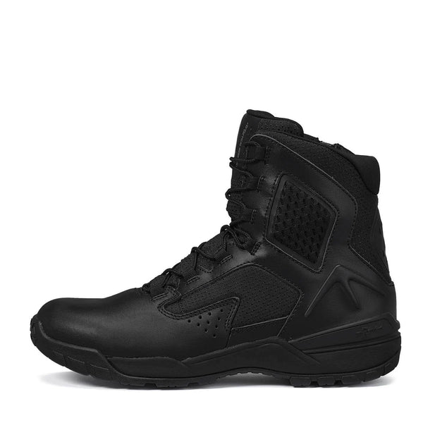 Belleville TR1040-LSZ 7" ultralight side-zip tactical boot, outstep profile view.
