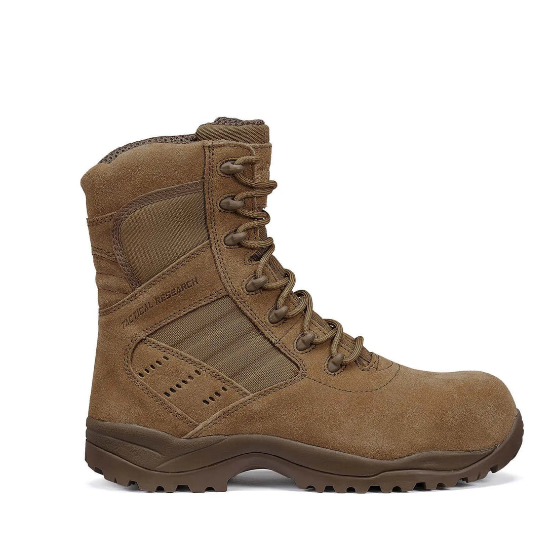 Belleville TR536CT guardian composite toe boot,  outstep profile view.