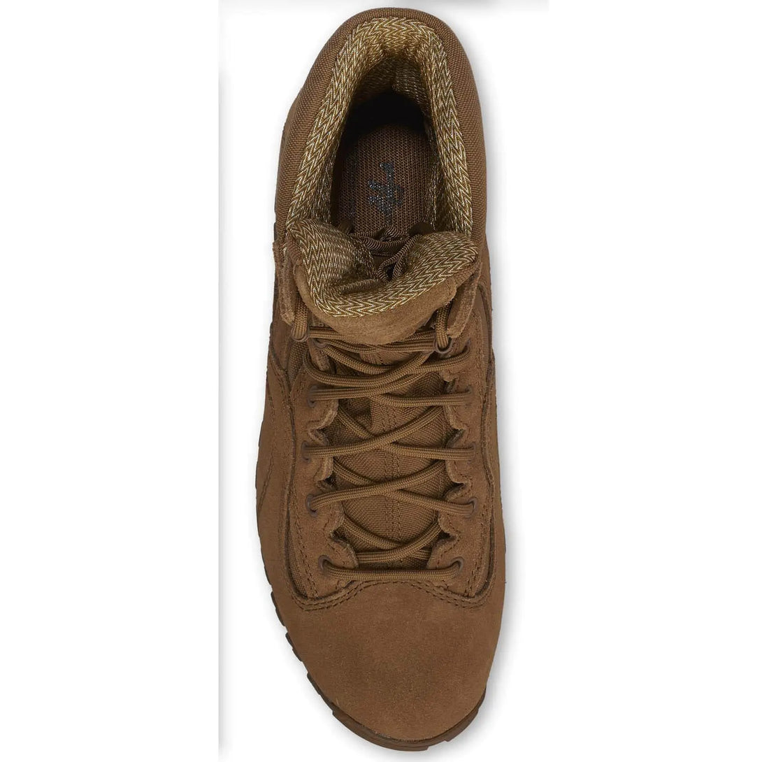Belleville TR550 Khyber hot weather multi-terrain boot, overhead view.