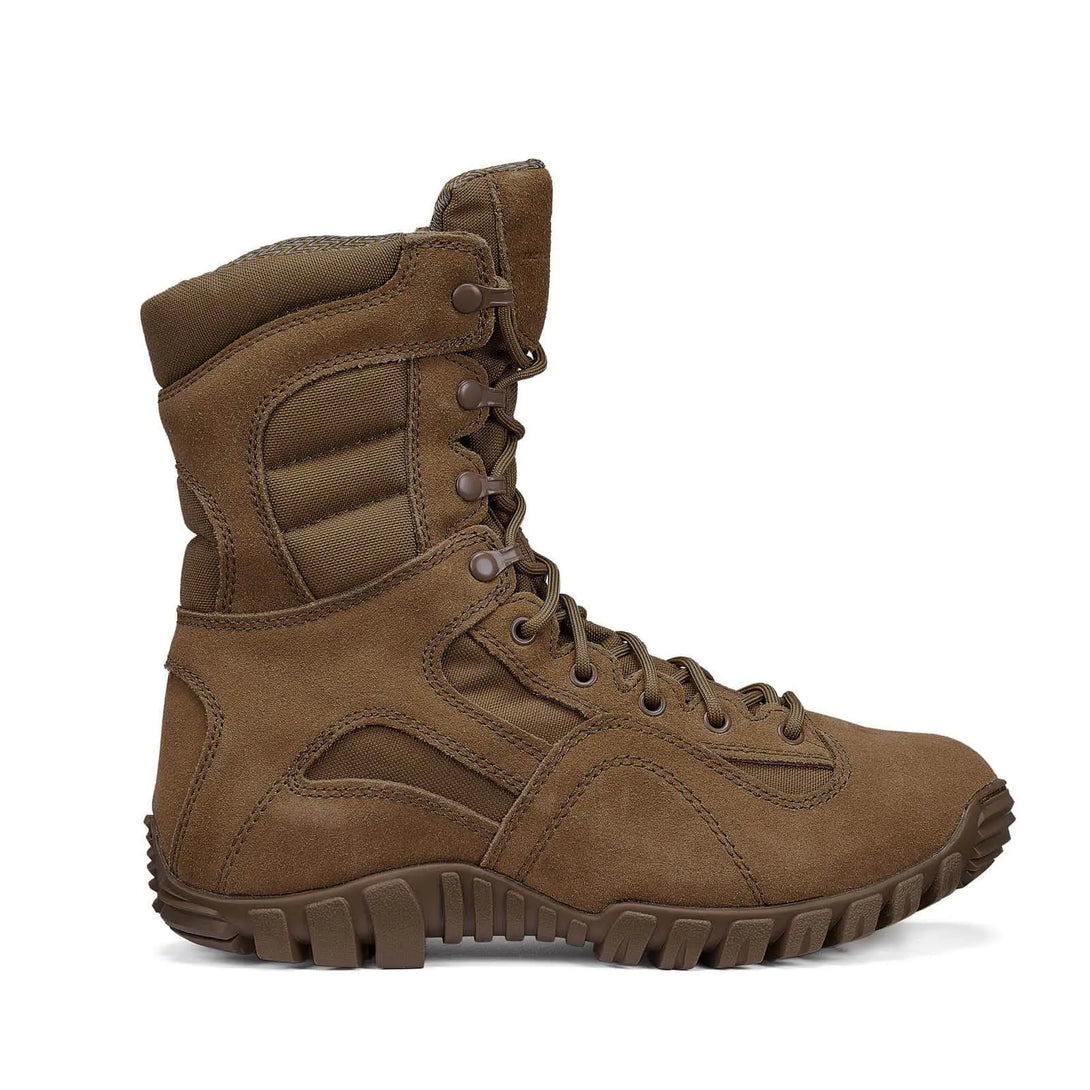 Belleville TR550WPINS Khyber waterproof insulated mountain hybrid boot, outstep profile view.
