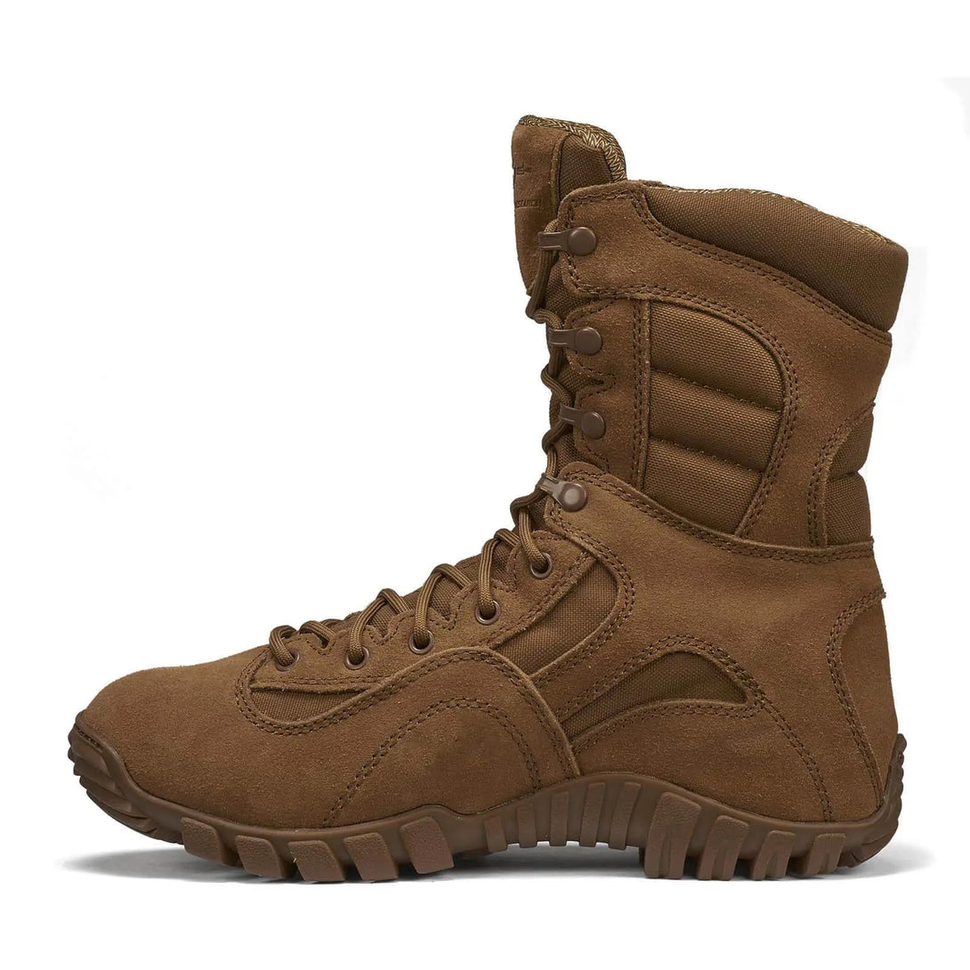 Belleville TR550WPINS Khyber waterproof insulated mountain hybrid boot, instep profile view.