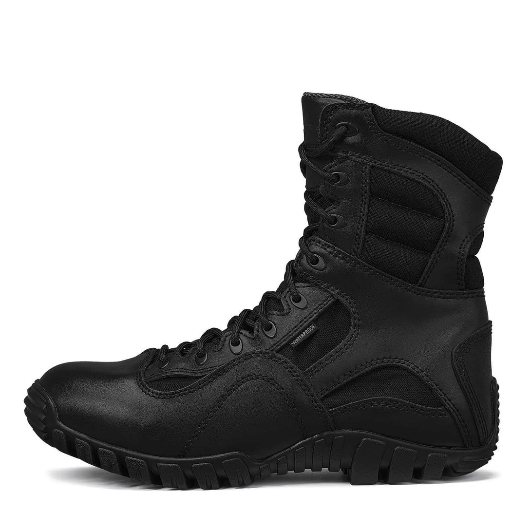 Belleville TR960Z WP Khyber waterproof side-zip tactical boot, outstep profile view.