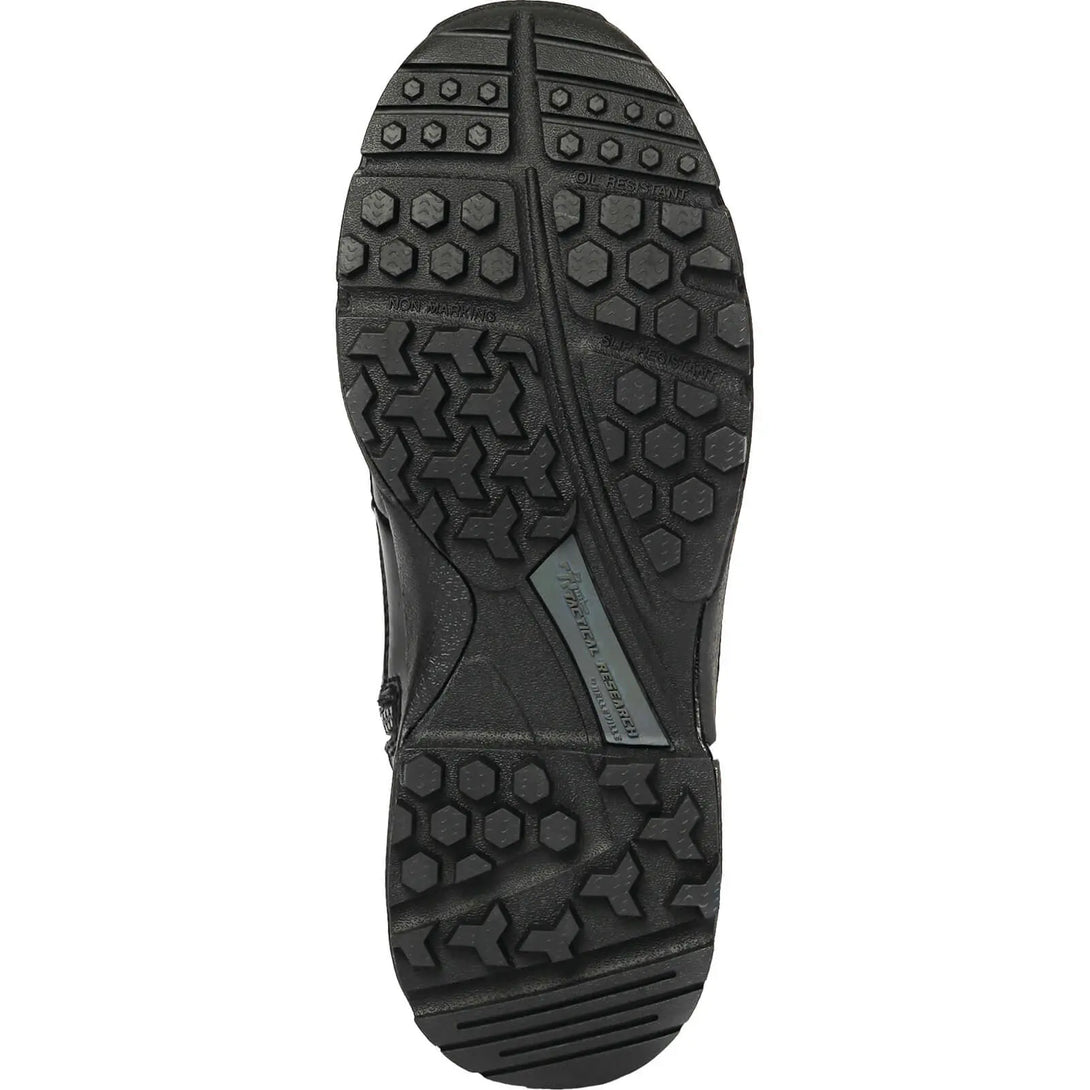 Belleville TR998Z WP CT chrome waterproof composite toe side-zip boot, bottom sole view.