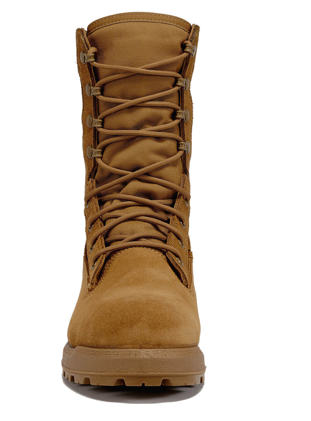 Belleville C290 ARMR LTE ultralight coyote combat and training boot front.