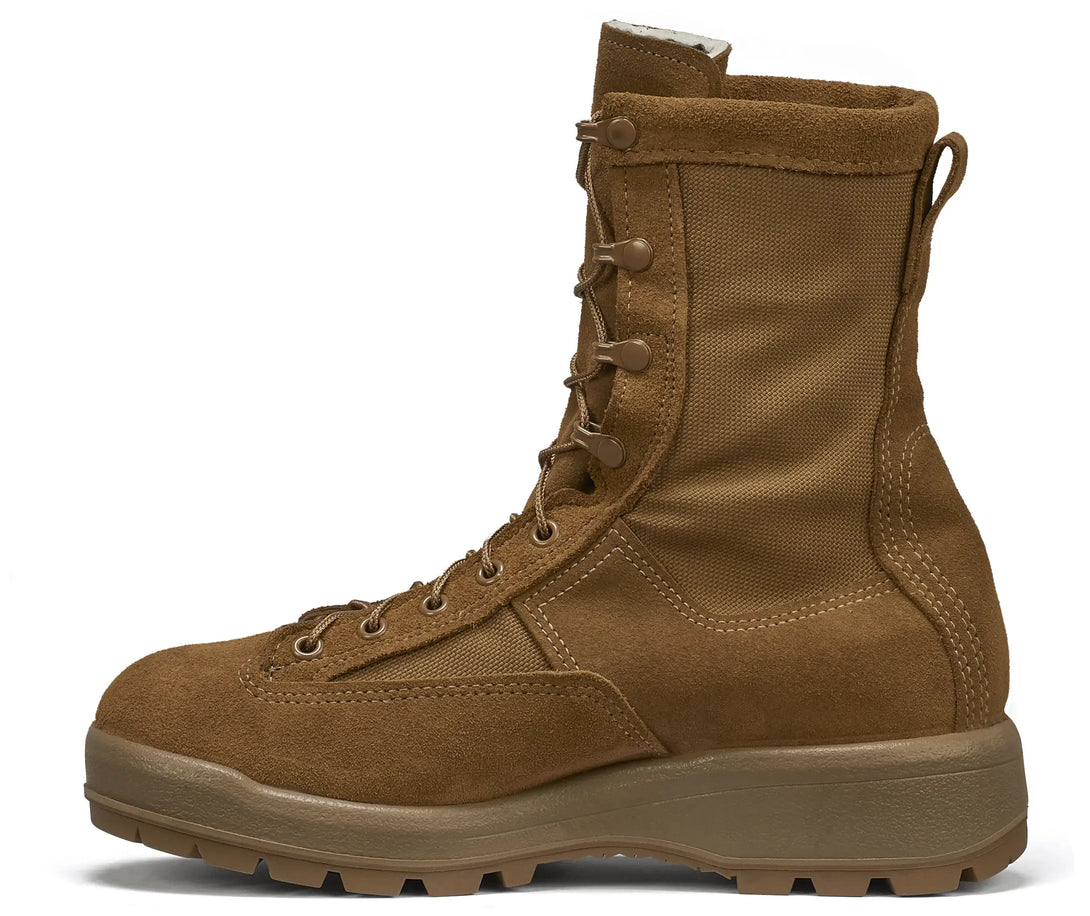 Belleville C795 coyote waterproof insulated boot instep.