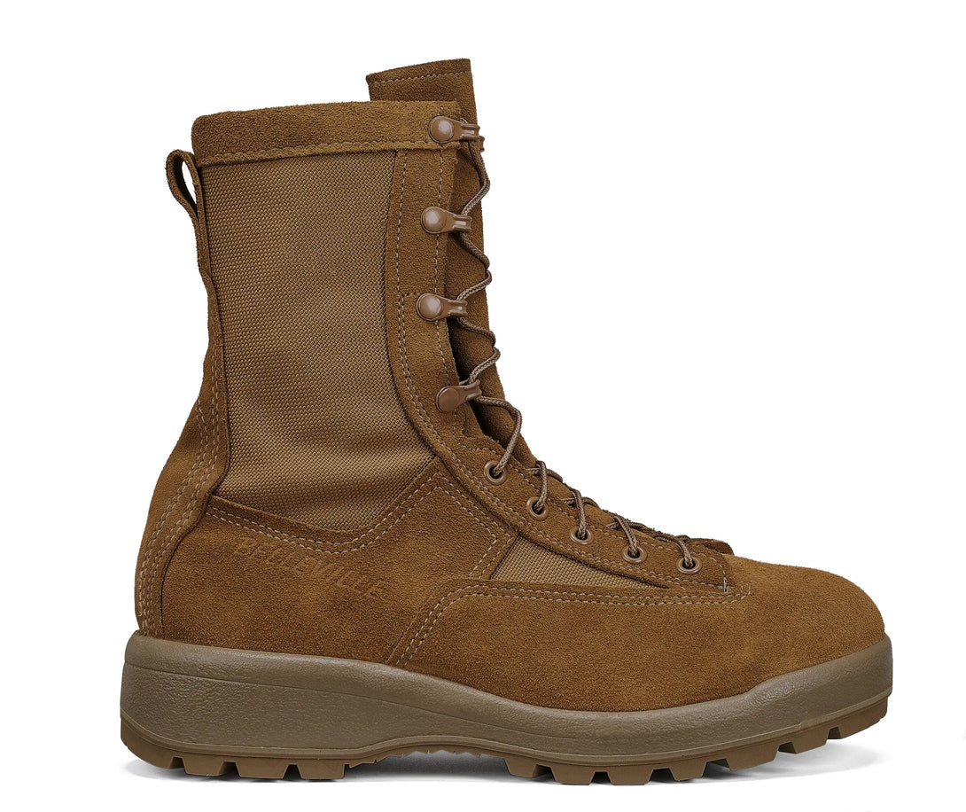 Belleville C795 coyote waterproof insulated boot profile.