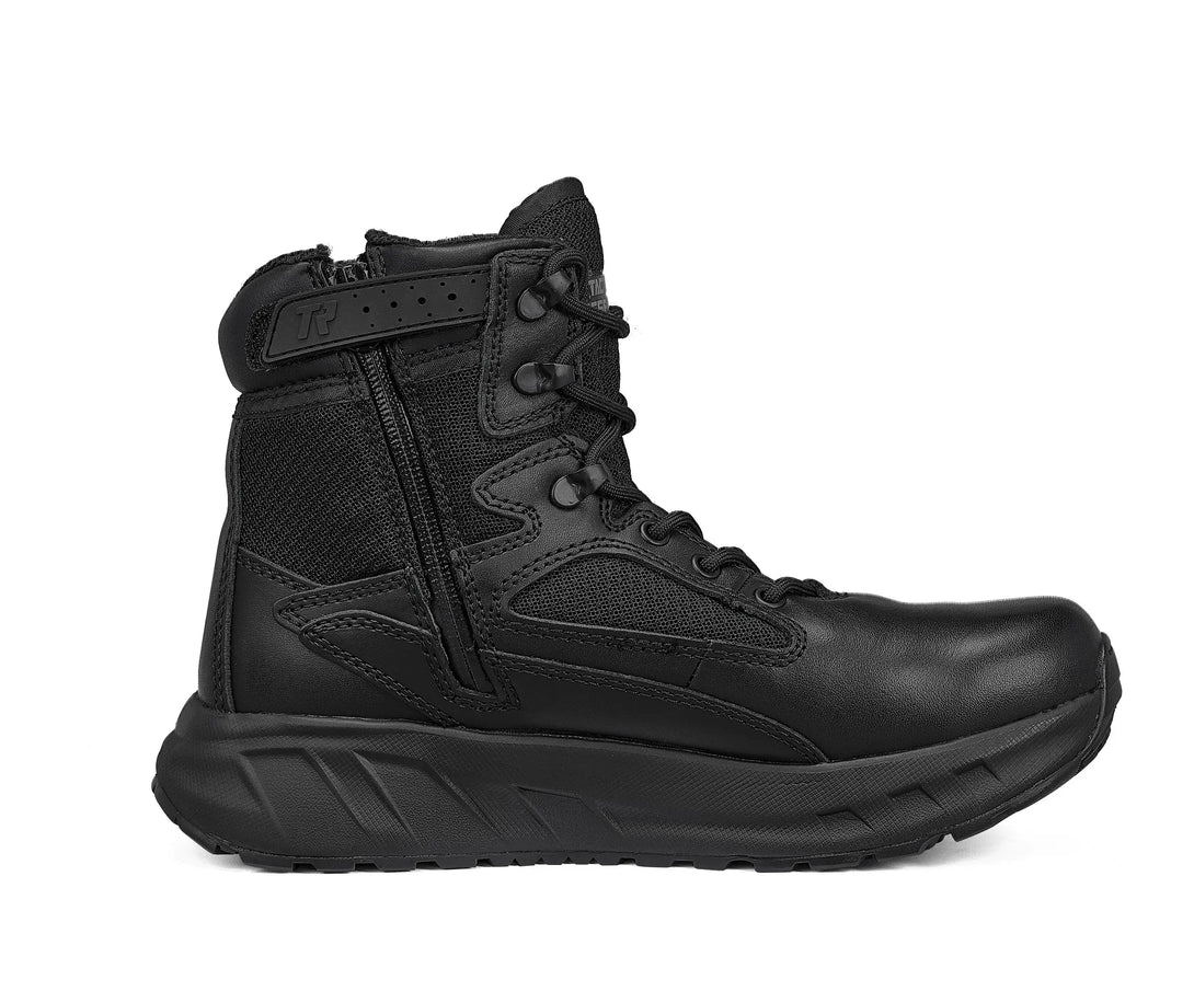 Belleville MAXX6Z 6" minimalist side zip boot profile.