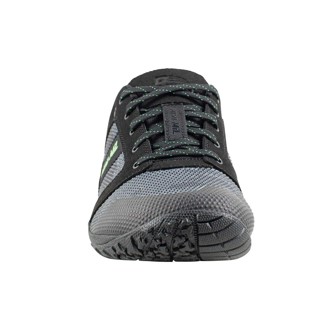 Belleville MM001 Mini-Mil Barefoot Minimalist Black Camo Shoe, front view.