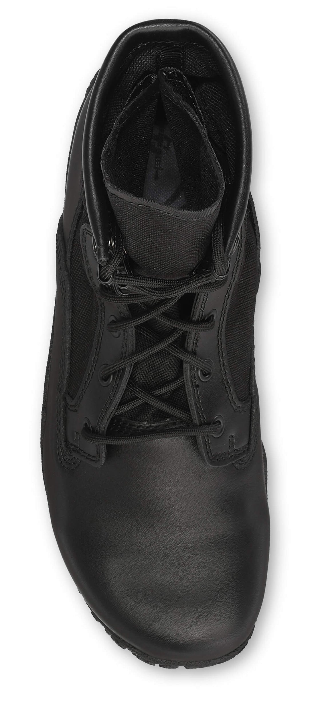 Belleville TR102 minimalist lightweight training boot top.