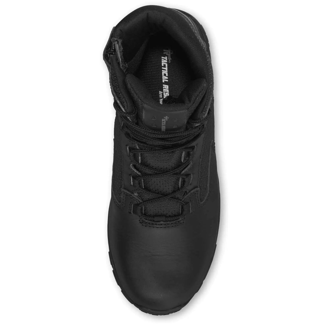 Belleville TR1040-ZWP 7" Ultralight Waterproof Side Zip Boot, overhead view.