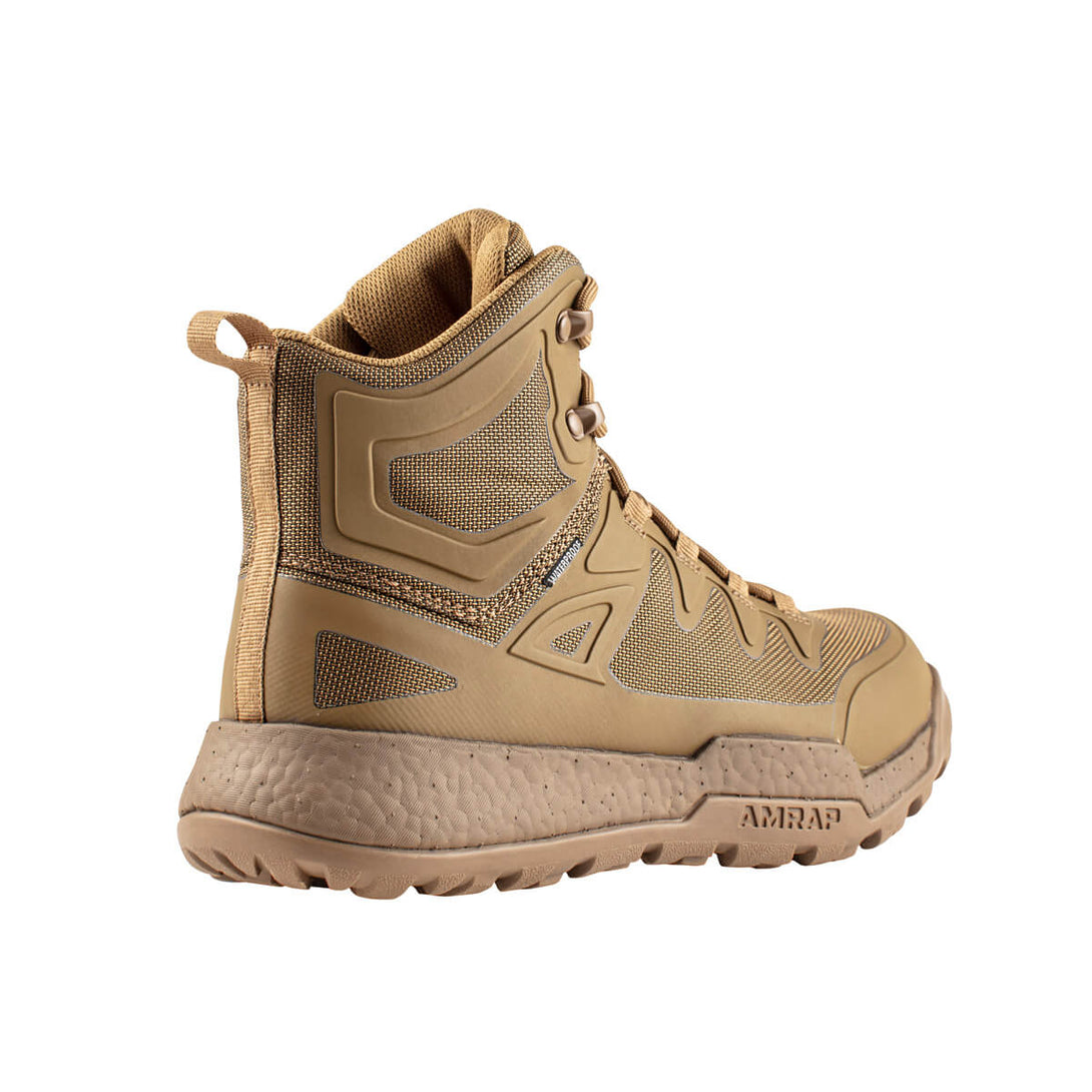 Belleville BV570WPT coyote AMRAP vapor waterproof boot angled profile.