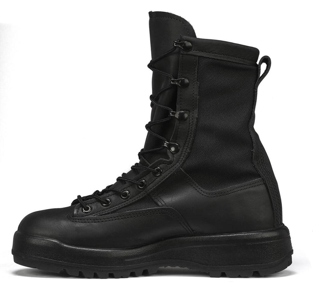 Belleville 700 waterproof Gore-Tex flight & duty boot instep.