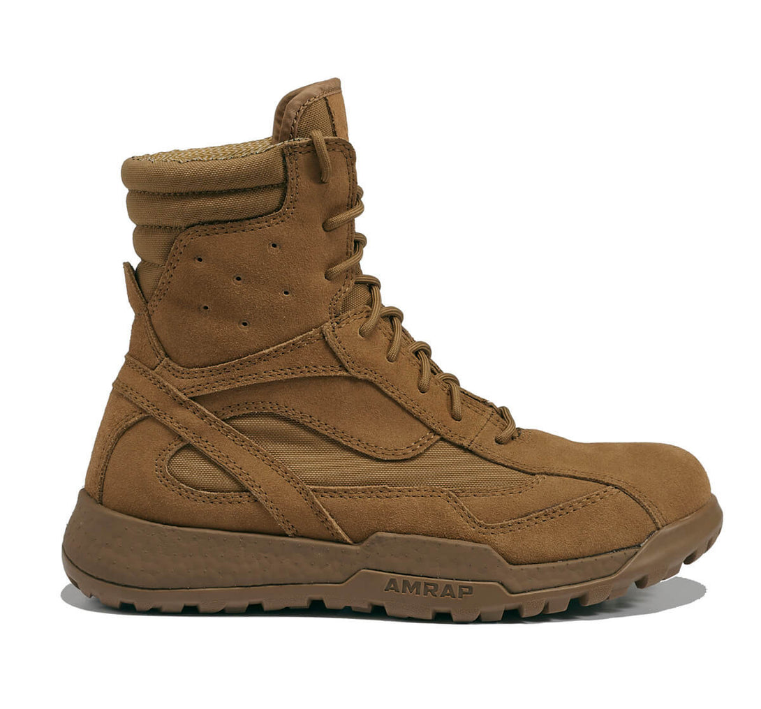 Belleville BV505 coyote AMRAP athletic field boot profile.