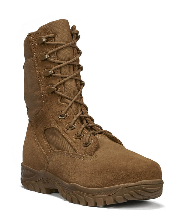 Belleville C312 ST flyweight coyote hot weather steel toe boot.