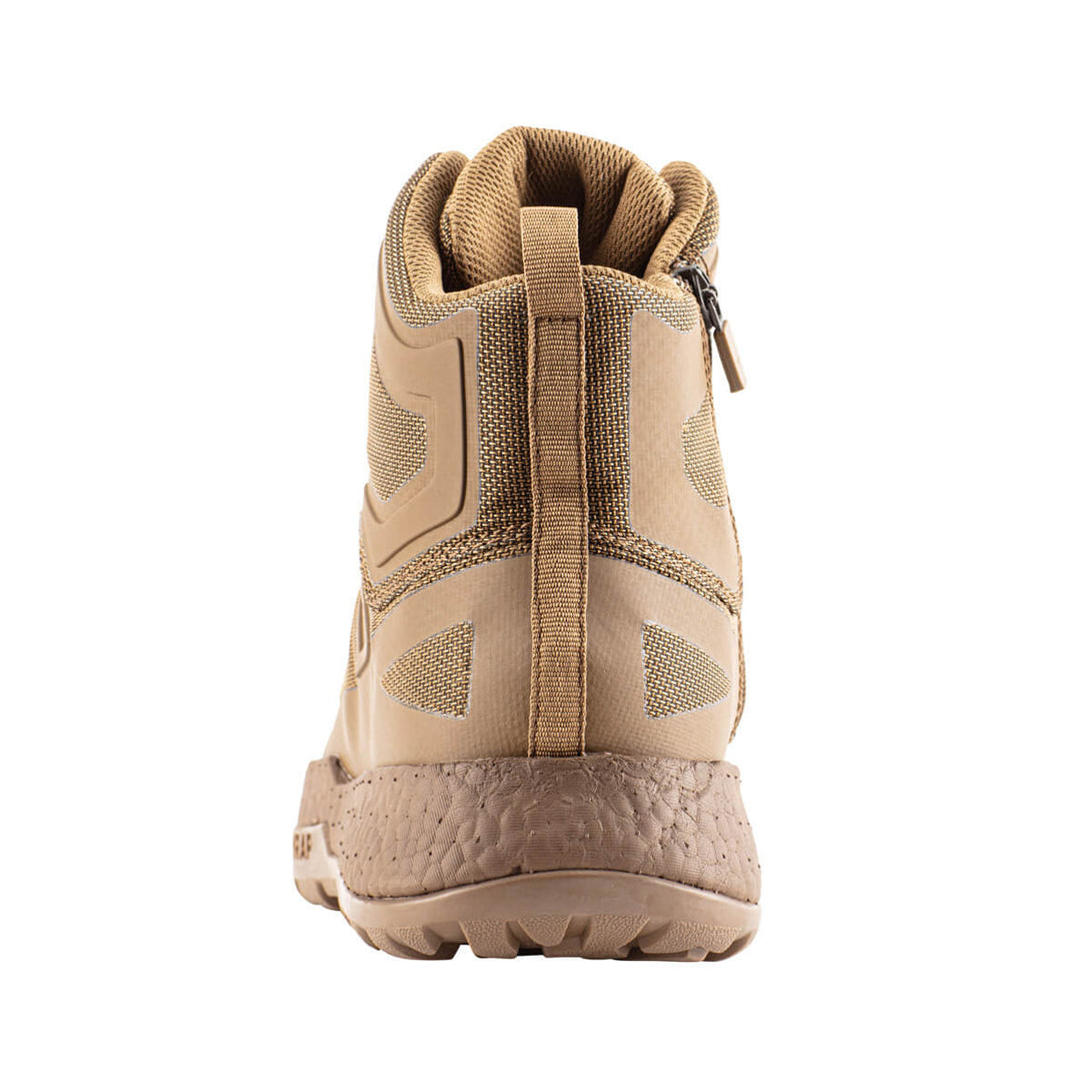 Belleville BV570ZWPT coyote AMRAP vapor waterproof boot back.